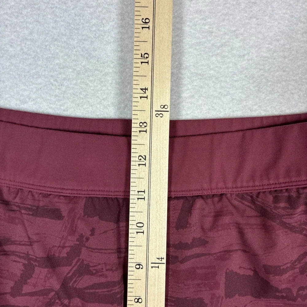 Public Rec Mens Flex Shorts Lined 40 Maroon Camo 7